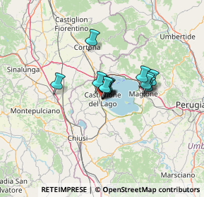 Mappa Via V. Formentano, 06061 Castiglione del Lago PG, Italia (7.83615)