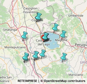 Mappa Via V. Formentano, 06061 Castiglione del Lago PG, Italia (12.69071)