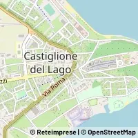 Mapa Castiglione del Lago
