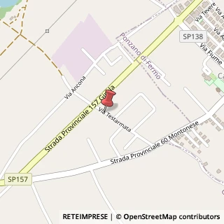 Mappa Str. testarmata 9, 63024 Grottazzolina, Fermo (Marche)