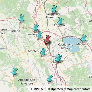Mappa Via Rovisci, 53045 Montepulciano SI, Italia (16.84)