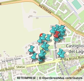 Mappa Via Ignazio Silone, 06061 Castiglione del Lago PG, Italia (0.20345)