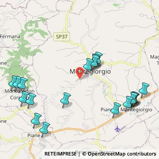 Mappa Via dei Tigli, 63833 Montegiorgio FM, Italia (2.721)