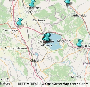 Mappa Via Palmiro Togliatti, 06061 Castiglione del Lago PG, Italia (16.09)