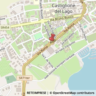 Mappa Via roma 5, 06061 Castiglione del Lago, Perugia (Umbria)