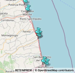 Mappa Contrada S. Biagio, 63900 Marina di Altidona FM, Italia (34.72833)