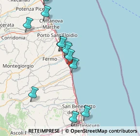 Mappa Contrada S. Biagio, 63900 Marina di Altidona FM, Italia (16.00167)