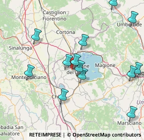 Mappa Via dei Girasoli, 06061 Castiglione del Lago PG, Italia (18.08)