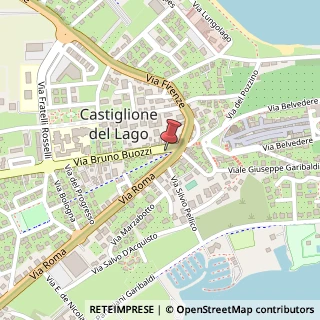 Mappa Via Bruno Buozzi, 5, 06061 Castiglione del Lago, Perugia (Umbria)