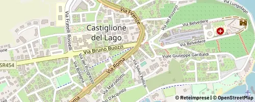 Mappa Castiglione del Lago