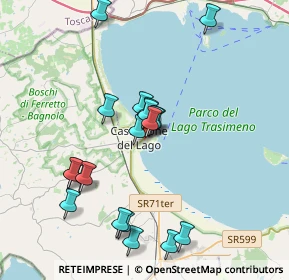 Mappa Via XXV Aprile, 06061 Castiglione del Lago PG, Italia (3.8395)