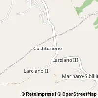 Mapa Monte Vidon Corrado