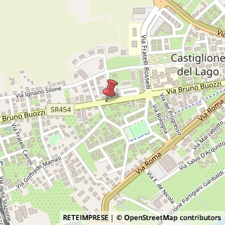 Mappa Via buozzi bruno, 06061 Castiglione del Lago, Perugia (Umbria)