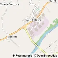 Kartta Magliano di Tenna