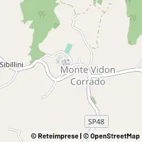 Karta Monte Vidon Corrado