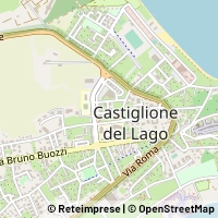 Map Castiglione del Lago