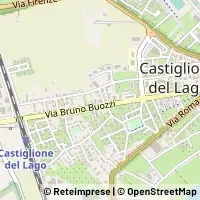 Kartta Castiglione del Lago