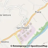 Karte Magliano di Tenna