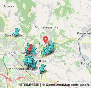 Mappa Strada Perugia - Ponte Rio, 06100 Perugia PG, Italia (2.047)