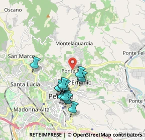 Mappa Strada Perugia - Ponte Rio, 06100 Perugia PG, Italia (1.7175)