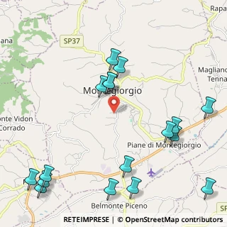 Mappa Contrada Fornace, 63833 Montegiorgio FM, Italia (2.83529)