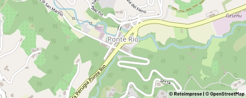 Mappa Perúgia