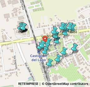 Mappa Via Guido Rossa, 06061 Castiglione del Lago PG, Italia (0.22143)