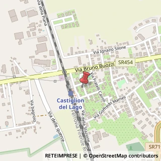 Mappa Via Guido Rossa, 11, 06061 Castiglione del Lago, Perugia (Umbria)
