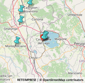 Mappa Via Guido Rossa, 06061 Castiglione del Lago PG, Italia (28.1275)