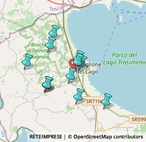 Mappa Via Soccorso, 06061 Castiglione del Lago PG, Italia (3.07083)