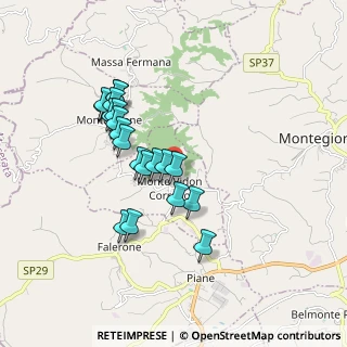 Mappa Contrada Cataluccia, 63836 Monte Vidon Corrado FM, Italia (1.6335)