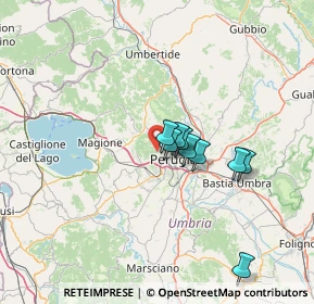 Mappa Strada Cappuccinelli, 06131 Perugia PG, Italia (15.36455)