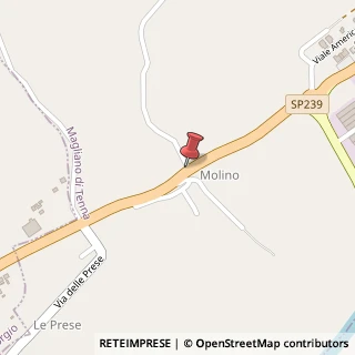 Mappa Via Monte Vettore, 12, 63832 Magliano di Tenna, Fermo (Marche)