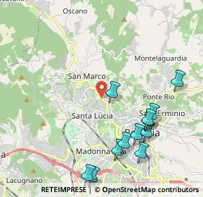 Mappa Via Colle del Vento, 06131 Perugia PG, Italia (2.46167)