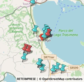 Mappa Via p.nenni, 06061 Castiglione del Lago PG, Italia (3.722)