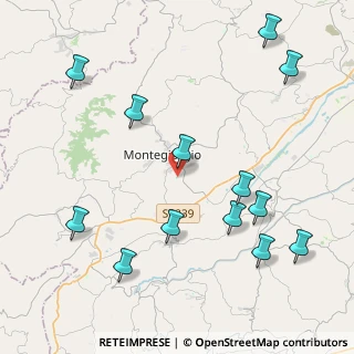 Mappa Contrada Pianarelle, 63833 Montegiorgio FM, Italia (5.13231)