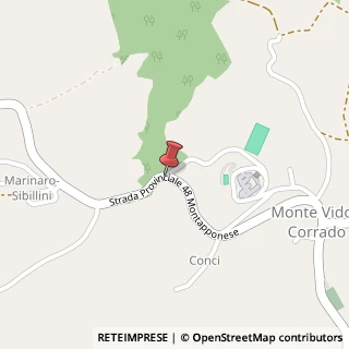 Mappa Contrada Larciano,  6, 63020 Monte Vidon Corrado, Fermo (Marche)