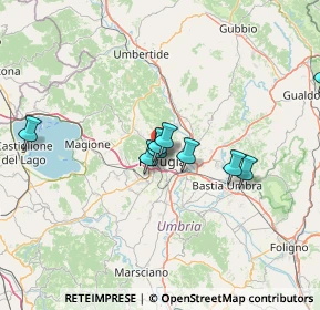 Mappa Strada del Rio, 06123 Perugia PG, Italia (24.71643)