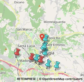 Mappa Strada del Rio, 06123 Perugia PG, Italia (2.00455)