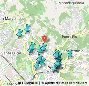Mappa Strada del Rio, 06123 Perugia PG, Italia (1.071)
