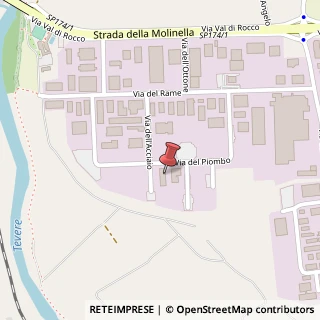 Mappa Via del Piombo, 32, 06134 Perugia, Perugia (Umbria)