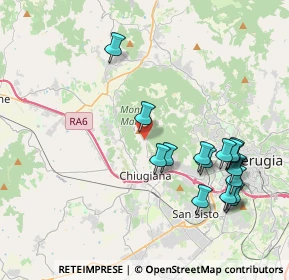 Mappa Corciano, 06073 La Trinità PG, Italia (4.41063)