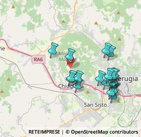 Mappa Corciano, 06073 La Trinità PG, Italia (4.01737)