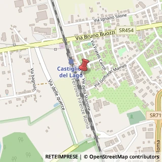 Mappa Via della Stazione, 24, 06061 Castiglione del Lago, Perugia (Umbria)