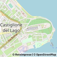 Mapa Castiglione del Lago