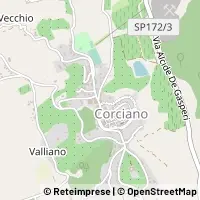 Karte Corciano