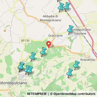 Mappa Località Nottola, 53045 Montepulciano SI, Italia (3.03417)
