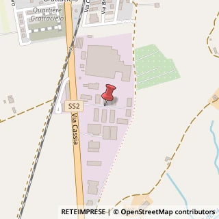 Mappa Via Salvatore Donatini 26/28 Zona Artigianale Via Cassia Sud, 53022 Buonconvento, Siena (Toscana)