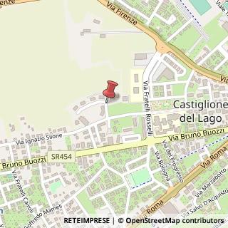 Mappa Via Eugenio Montale, 06061 Castiglione del Lago, Perugia (Umbria)