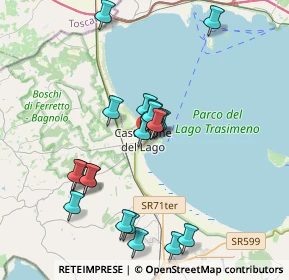 Mappa Via Aldo Mora, 06061 Castiglione del Lago PG, Italia (3.822)